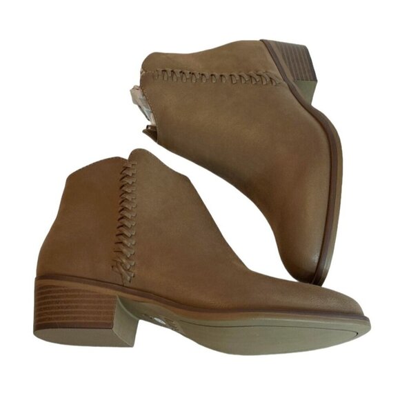 Mia Women's Jaice Heeled Ankle Bootie Taupe Size 7.5 NWT - Picture 6 of 8